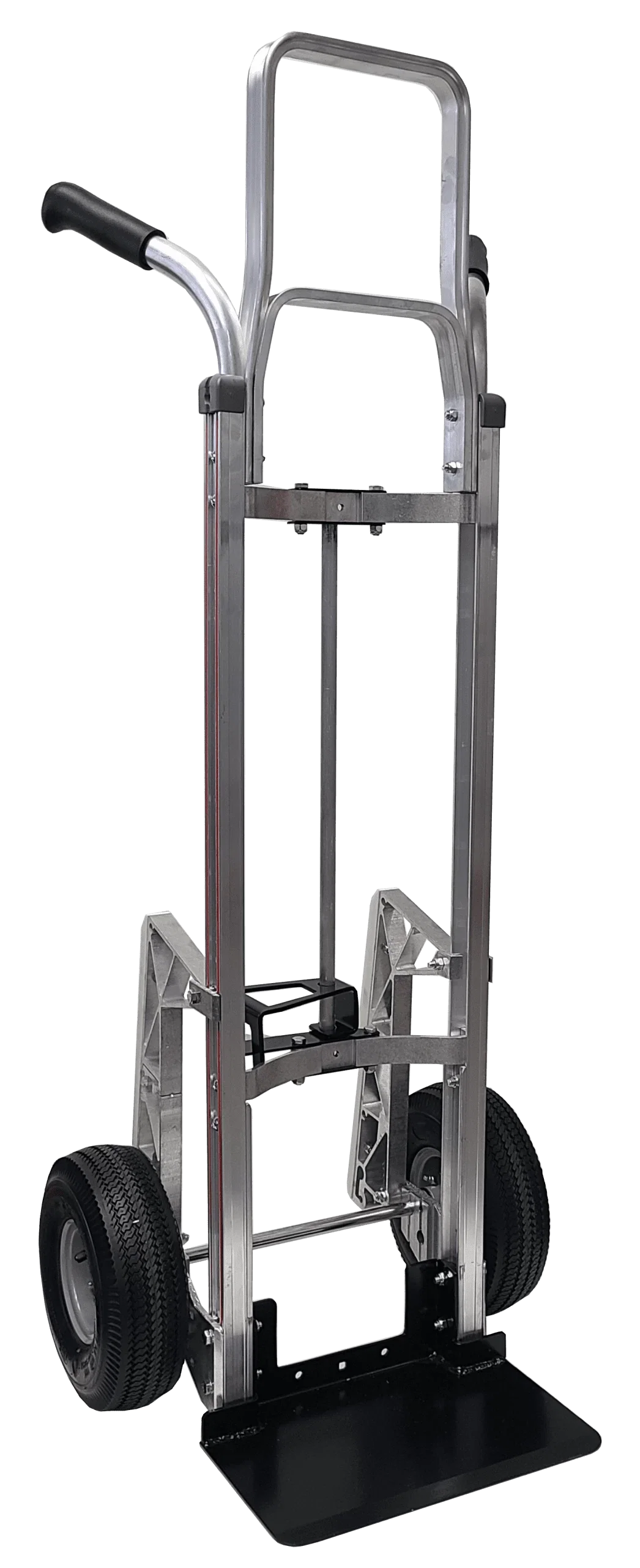 Standard Double Grip Handle, Curved Back Frame w/ Sliding Keg Hook, 10″ Pneumatic Wheels (A11-B5K-C29-D5-E1E-E52)