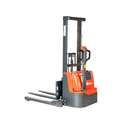 Electric Stacker 114 Inch Lift Height - 2,200 Lbs Capacity