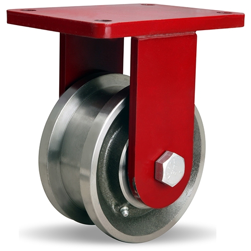 Hamilton R Epsd Ft53ft 5 Double Flange Track Wheel Rigid Caster With 1 Tapered Bearing Heavy